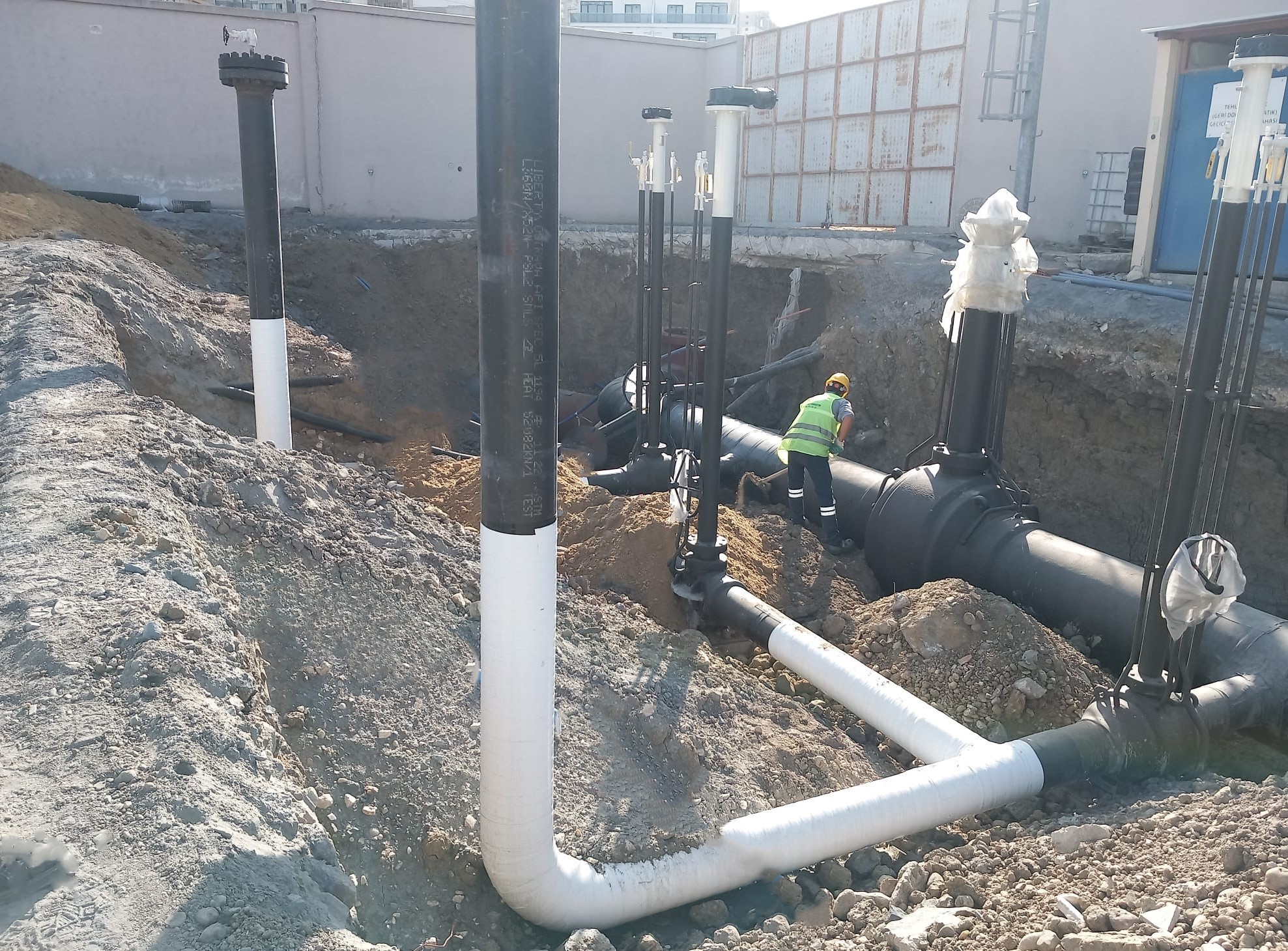 Esenyurt 1-2-3 RMS/A BOTAŞ Loop Hattı Bağlantısı İnşaatı