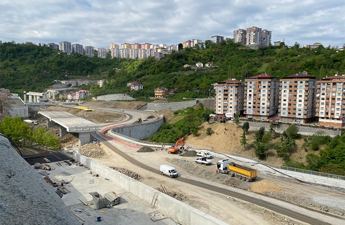 Trabzon Şehir Geçişi Devlet Yolu Doğalgaz Hattı Deplase Yapılması İşi
