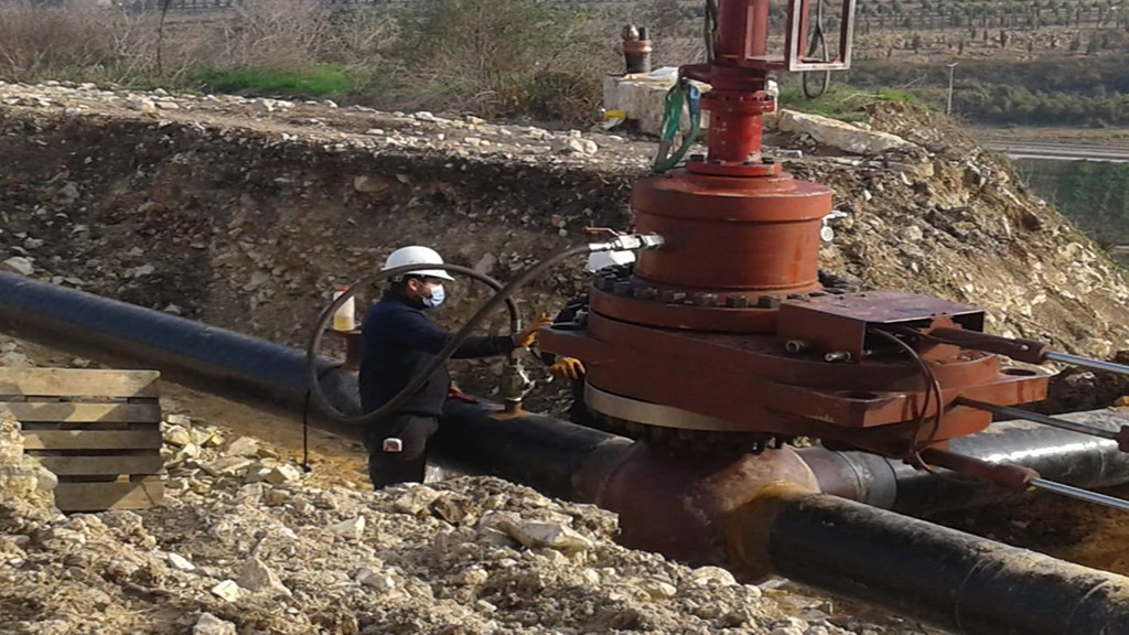 Gebze Makine OSB Yönetim Binası Yapım İşi 16" Stopple ve Çelik Boru Deplase Edilmesi İşi